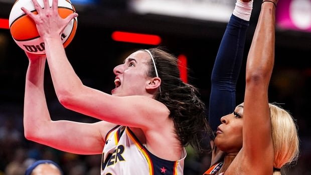 Caitlin Clark sets new WNBA rookie record for 3-pointers