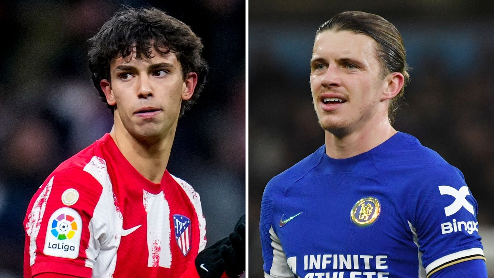 Joao Felix and Conor Gallagher (AP)