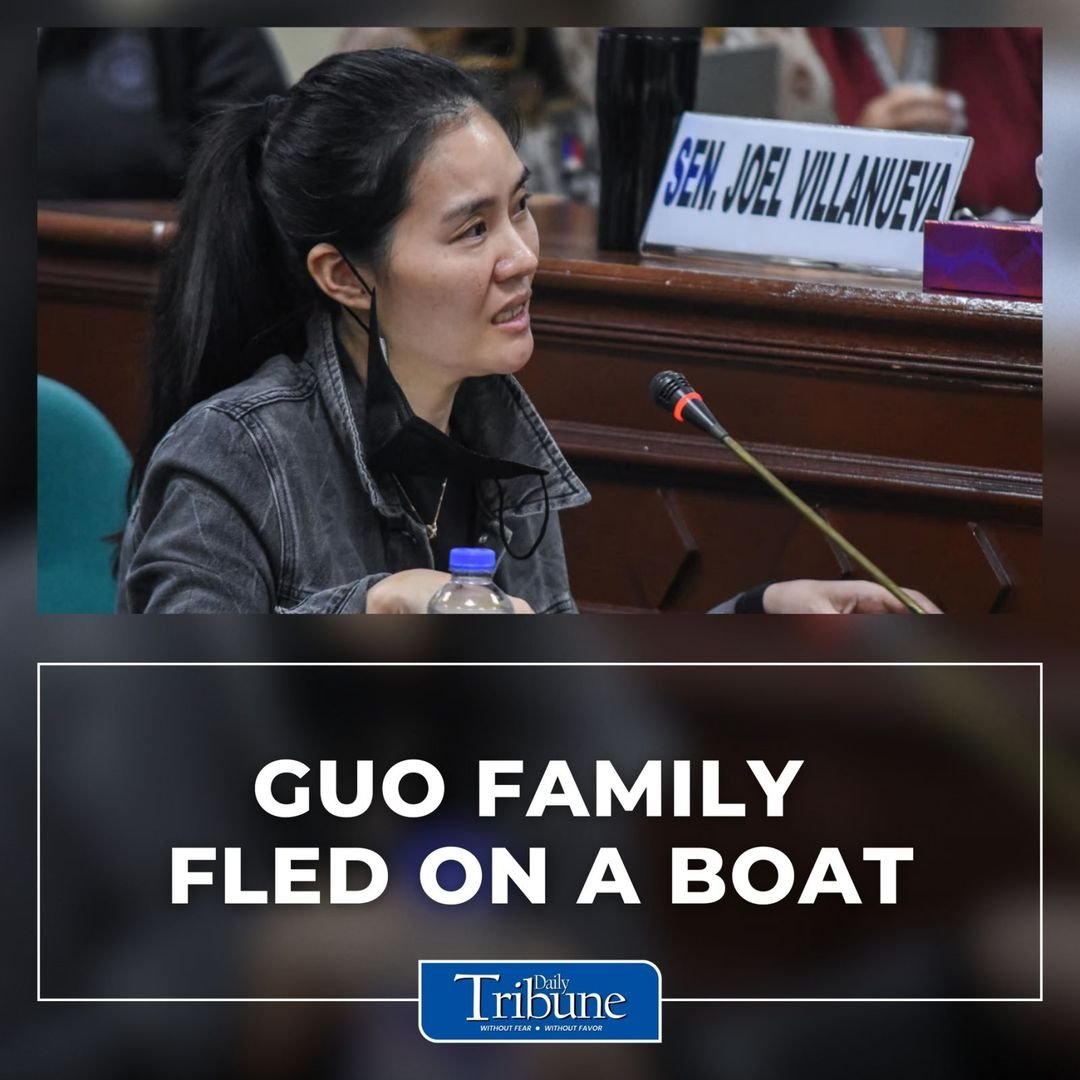 Dismissed Bamban, Tarlac Mayor Alice Guo, along with her siblings Shiela and Wesley, reportedly escaped through the country’s backdoor.