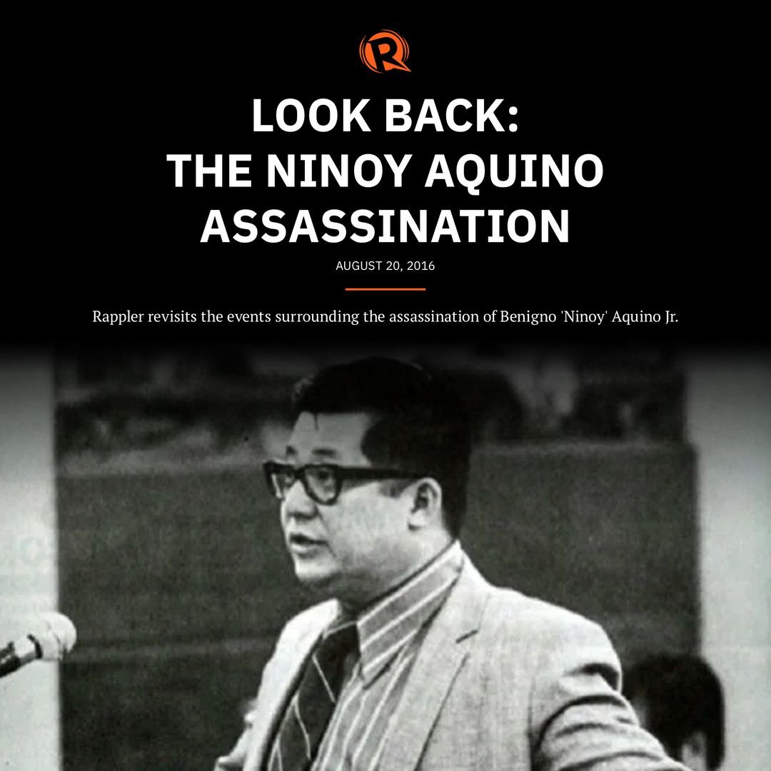 #FromOurArchives: Ninoy Aquino's assassination in 1983 galvanized the opposition even more and drew widespread support for their cause, culminating in