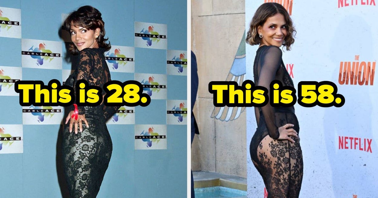 Halle Berry Wore A Very Revealing Sheer Black Mini-Dress, And She's Proud Of It: "Because I Can, Goddamn"