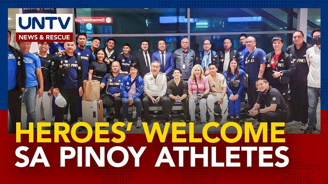 Heroes’ homecoming parade para sa 22 atleta mula sa 2024 Paris Olympics, idaraos sa Maynila