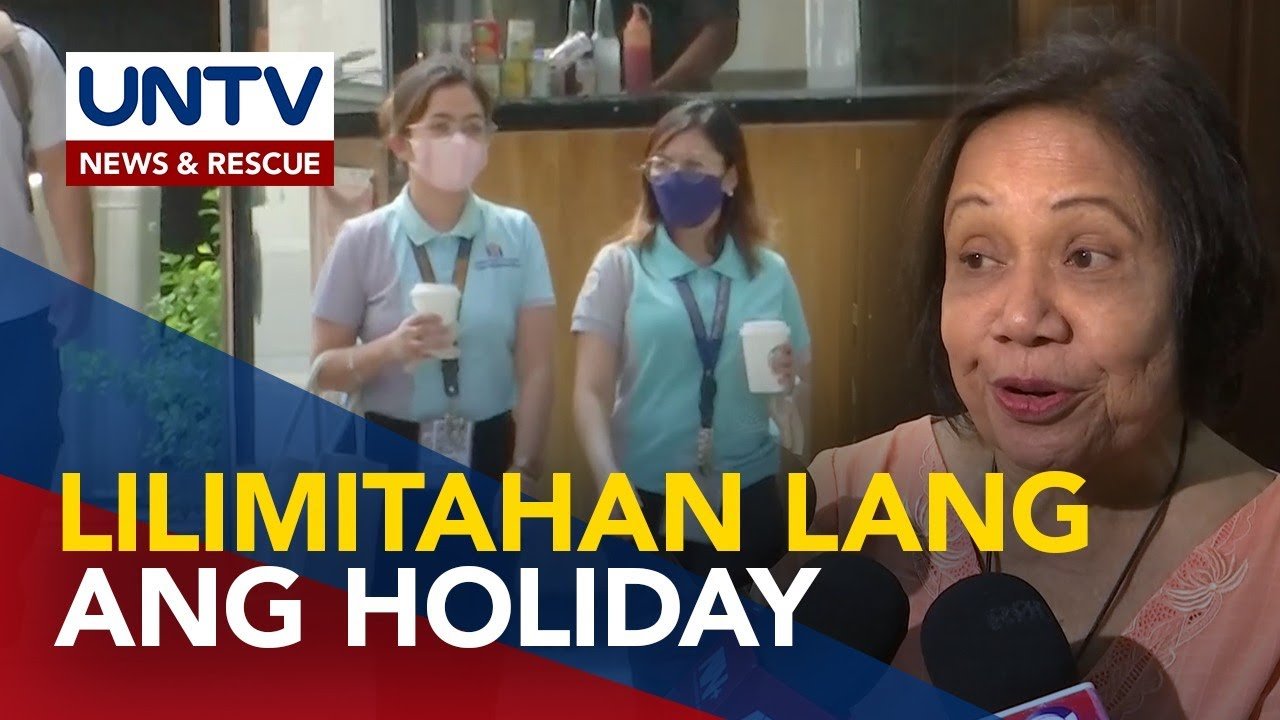 Ilang senador, nilinaw na walang panukala na babawasan ang non-working holidays