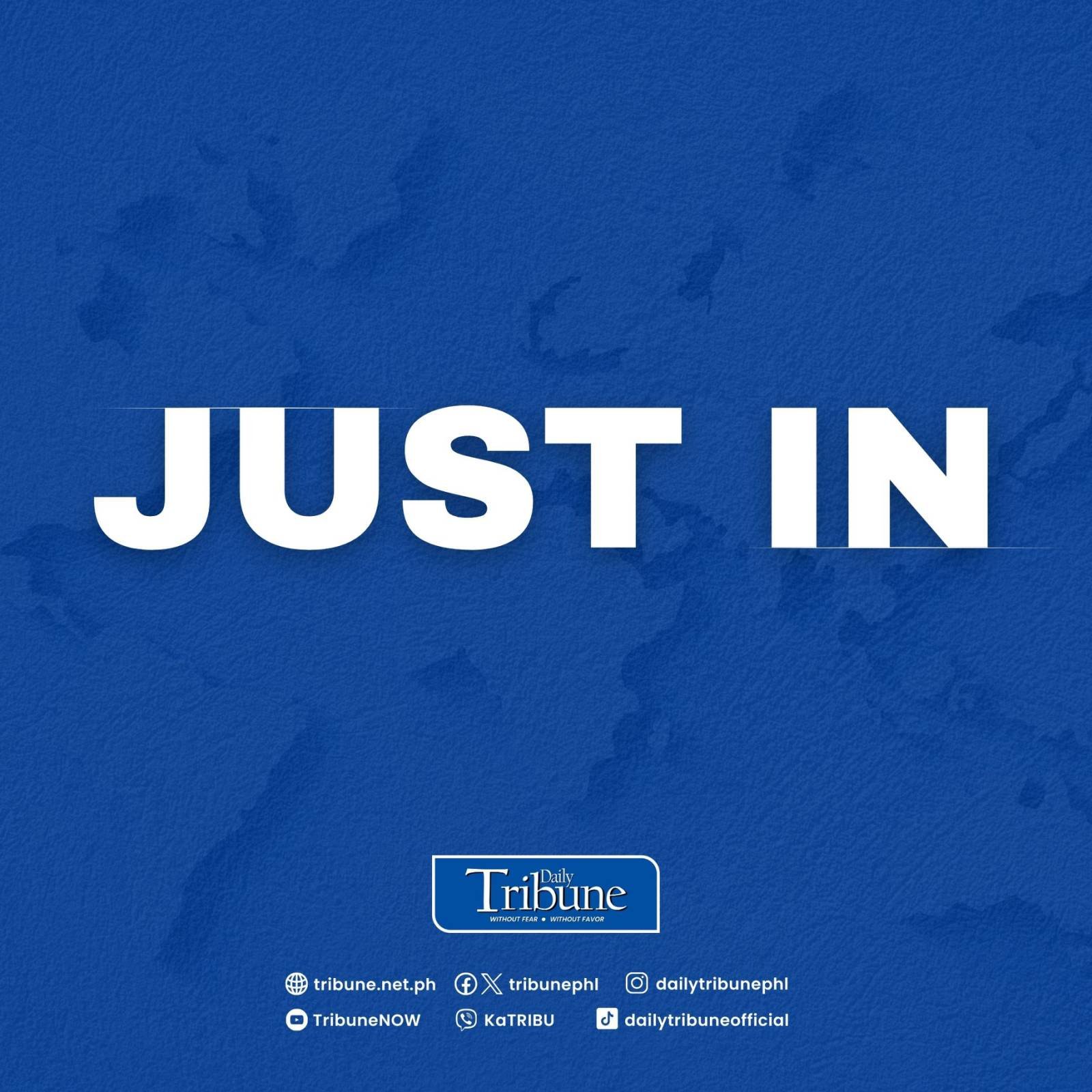 JUST IN: The National Maritime Council (NMC) today announced that a China Coast Guard vessel deliberately rammed the Philippine Coast Guard's BRP Tere