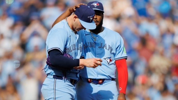 Jays pitcher Bowden Francis loses no-hit bid in 9th inning in win over Angels