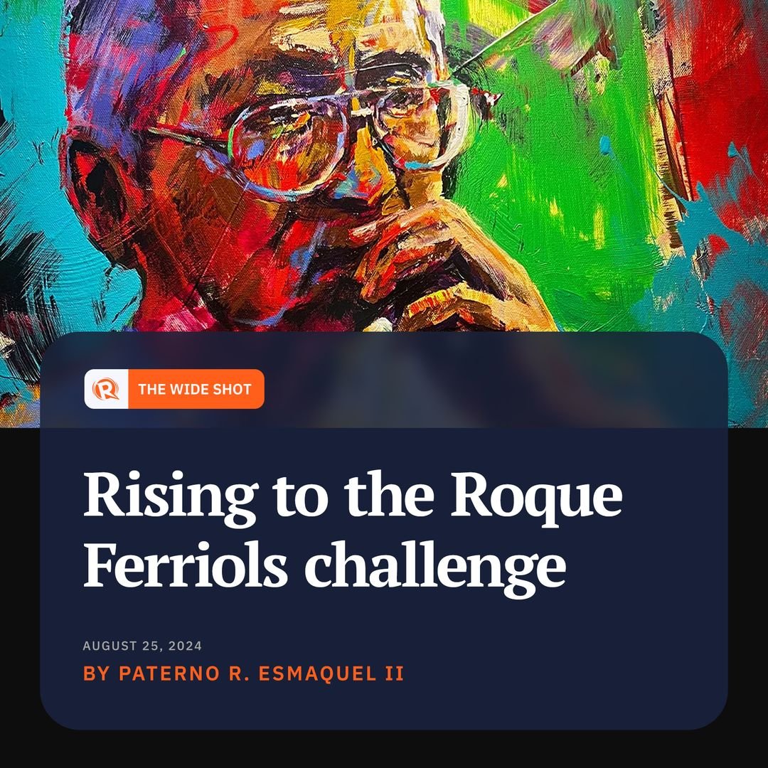 “Like Jesuit philosopher Roque Ferriols, the Catholic Church should learn not only to converse but to think, reflect, and pray in the language of the