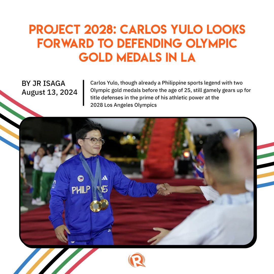 Minutes after landing at the Villamor Air Base in Pasay City alongside his fellow Olympians on Tuesday, August 13, the 24-year-old sensation officiall