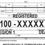 Nag-temporary plate di isyuhan og citation