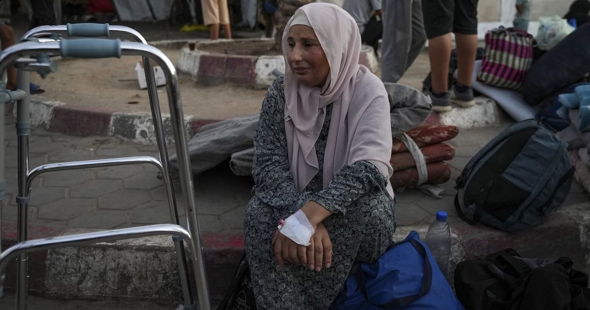 One of Gaza’s last functioning hospitals is emptying out as Israeli forces draw near