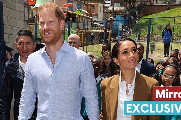 Prince Harry's direct instructions to Meghan Markle on tour uncovered by lip reader