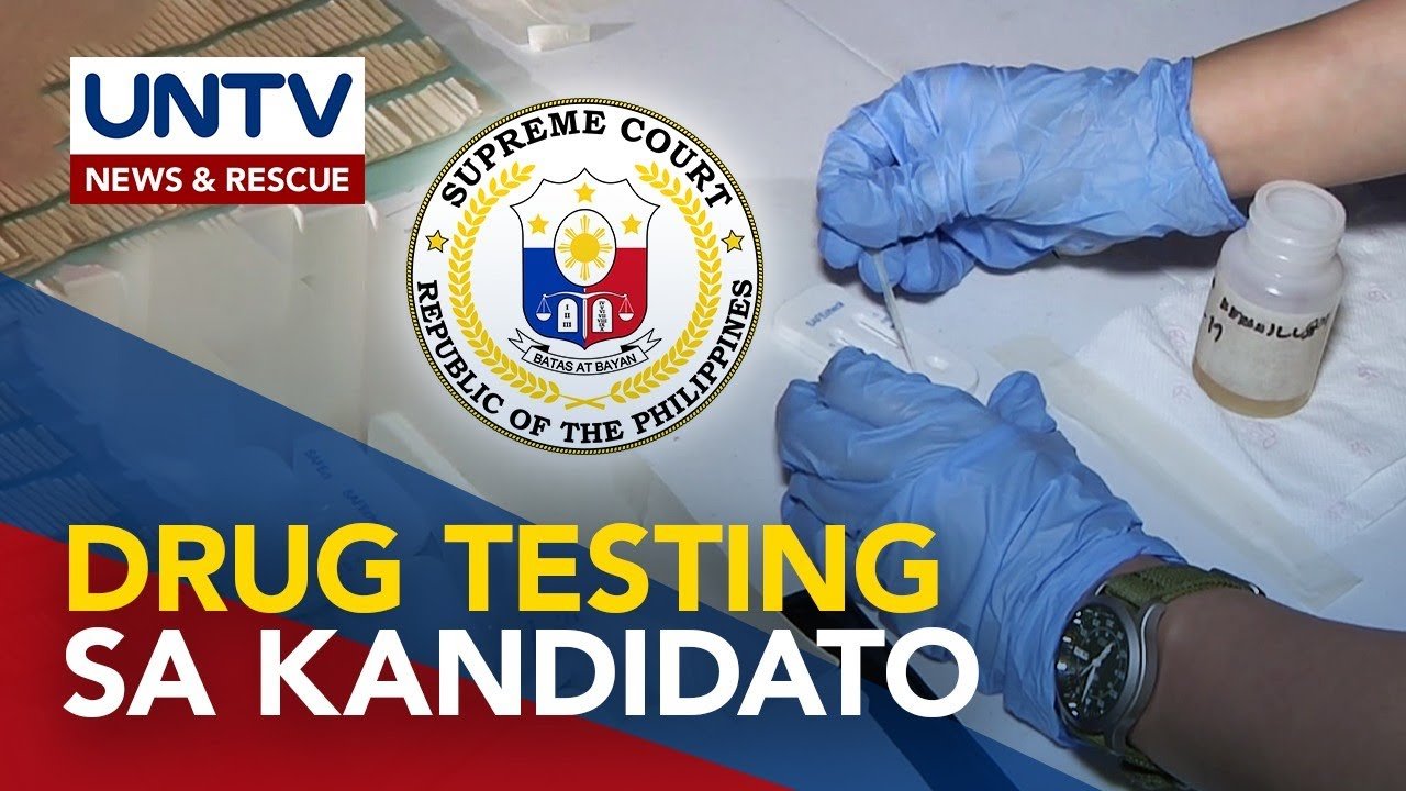 SC: Mandatory drug testing sa mga kandidato, labag sa Konstitusyon