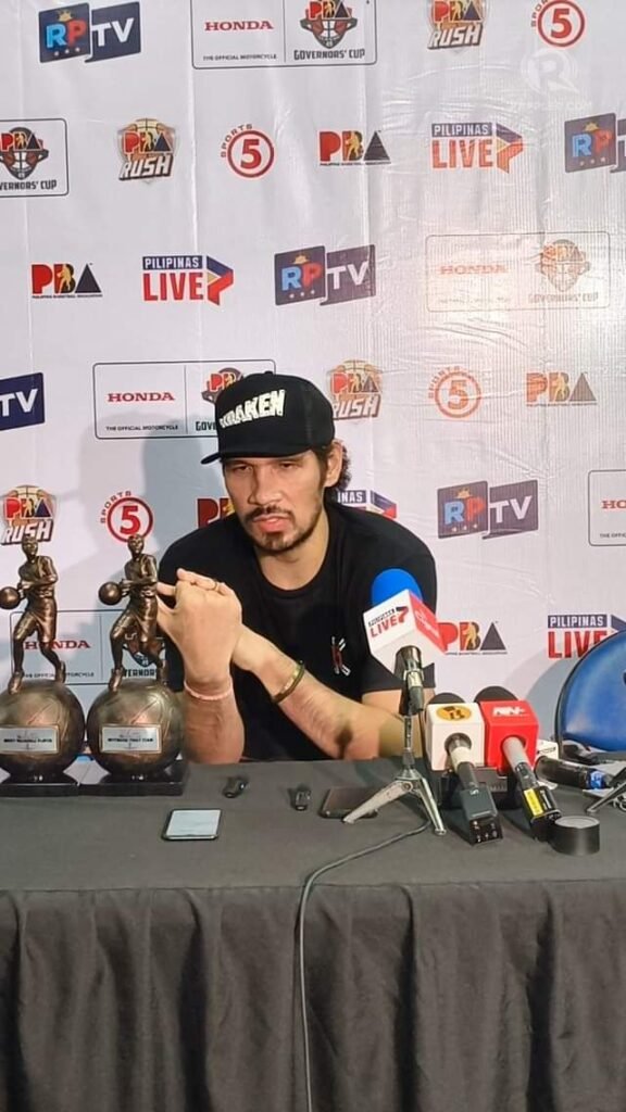 San Miguel star June Mar Fajardo says he never imagined winning eight PBA MVP awards as he initially pursued basketball with the goal of earning a col