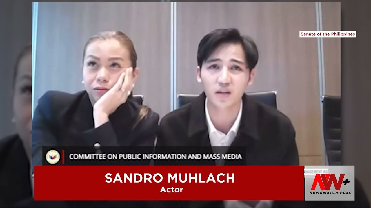 Sandro Muhlach tumestigo sa Senado sa kasong rape | NewsWatch Reports