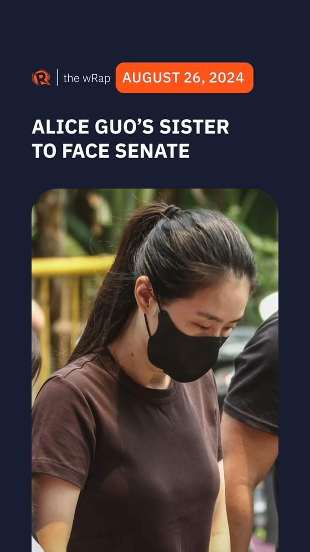 Sheila Guo, the sister of dismissed Bamban mayor Alice Guo, and POGO liaison Cassandra Li Ong are set to appear before a Senate inquiry on Tuesday, Au