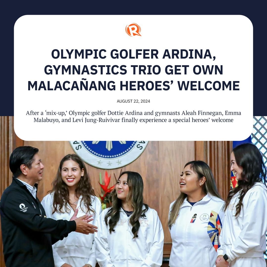 The four athletes paid a courtesy call on President Ferdinand Marcos Jr. and formally received their government incentives, just like in the August 13