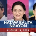 UNTV: Hataw Balita Ngayon | August 14, 2024