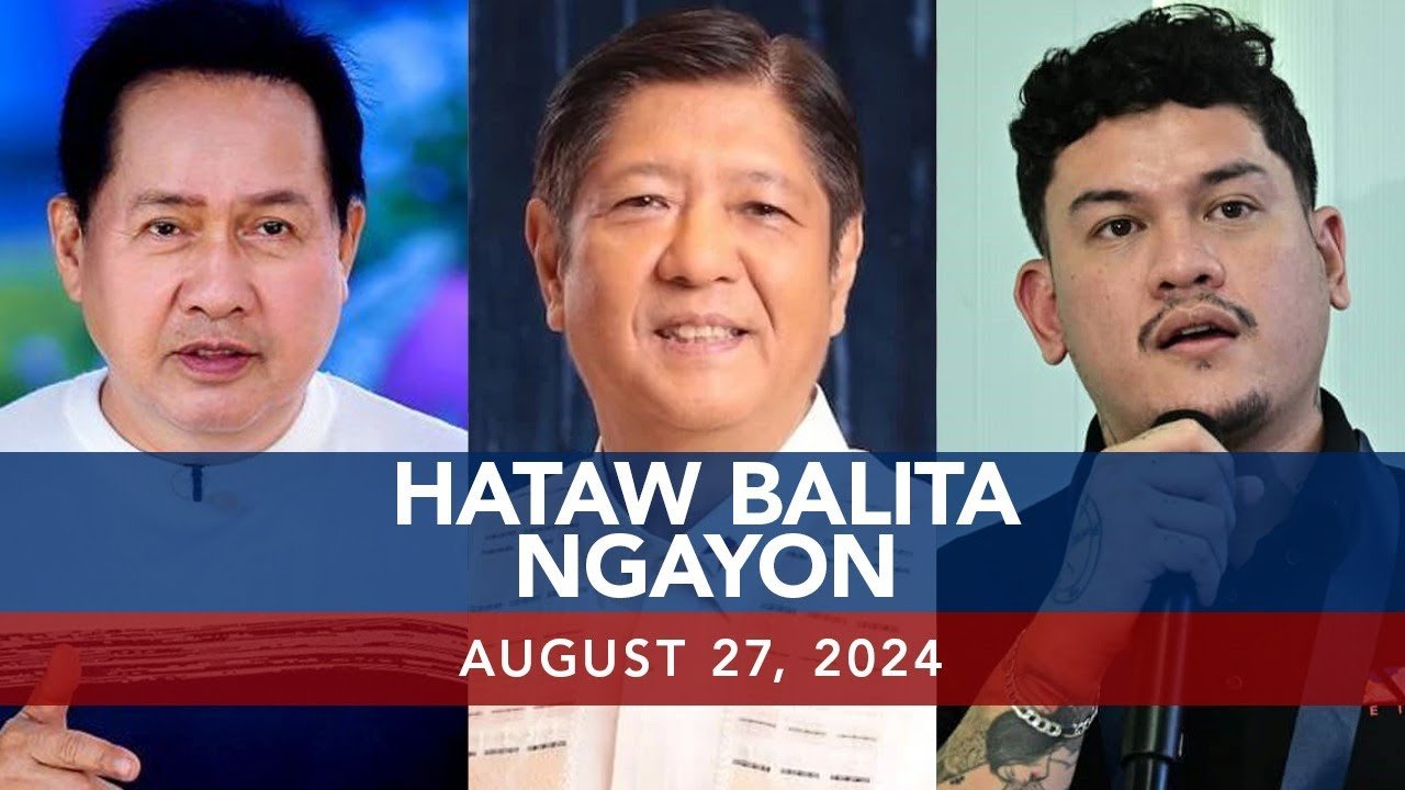 UNTV: Hataw Balita Ngayon | August 27, 2024