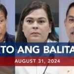 UNTV: Ito Ang Balita Weekend Edition | August 31, 2024