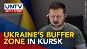 Ukraine, nagtatayo ng buffer zone sa Kursk Region ng Russia