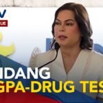 VP Sara, handang sumailalim sa hair follicle drug test