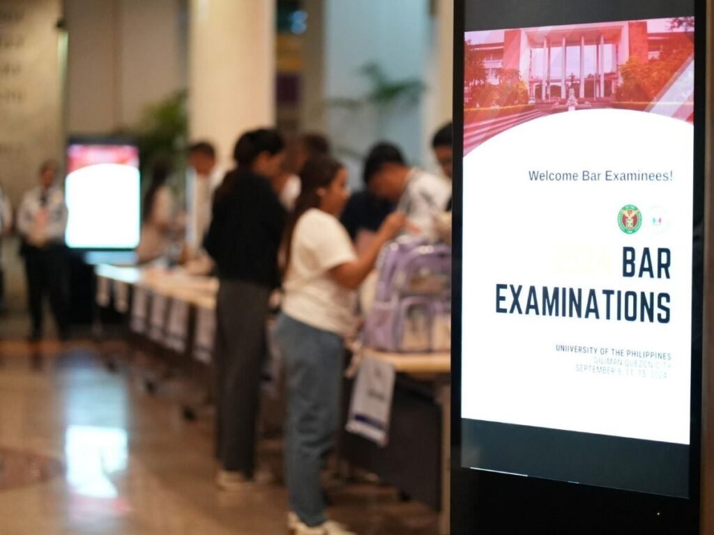 2024 Bar examinees troop to testing center