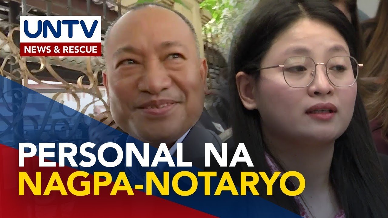 Abogadong nag-notaryo sa counter-affidavit ni Alice Guo, humarap sa DOJ