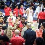 Jordan Adams and the San Miguel Beermen during a PBA Governors