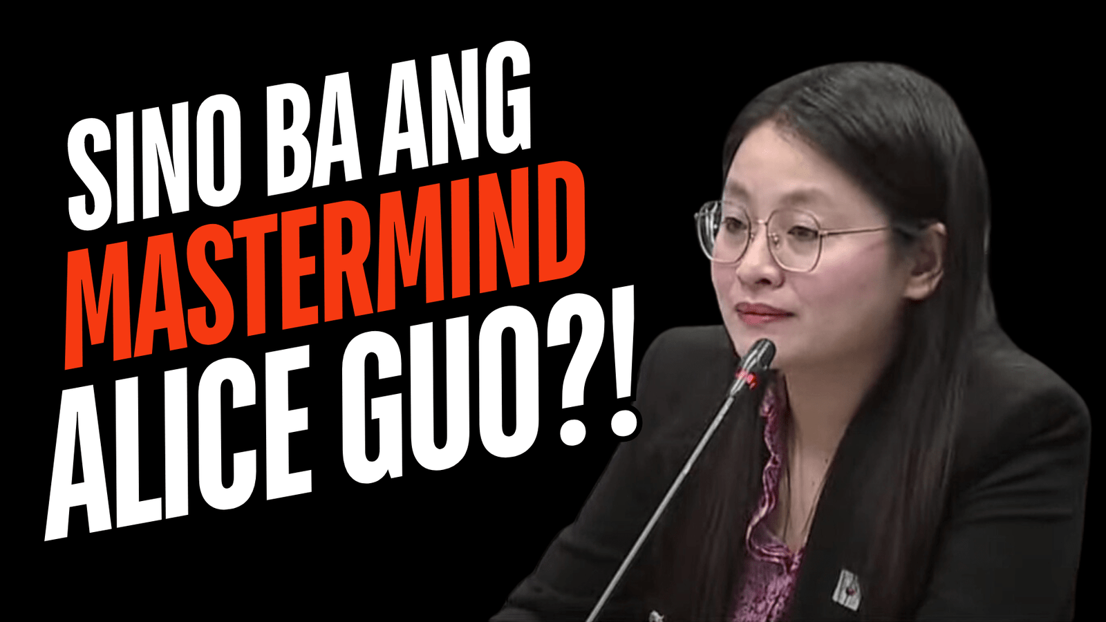 Alice Guo, Ituro Mo Na ang Tunay na POGO Mastermind!