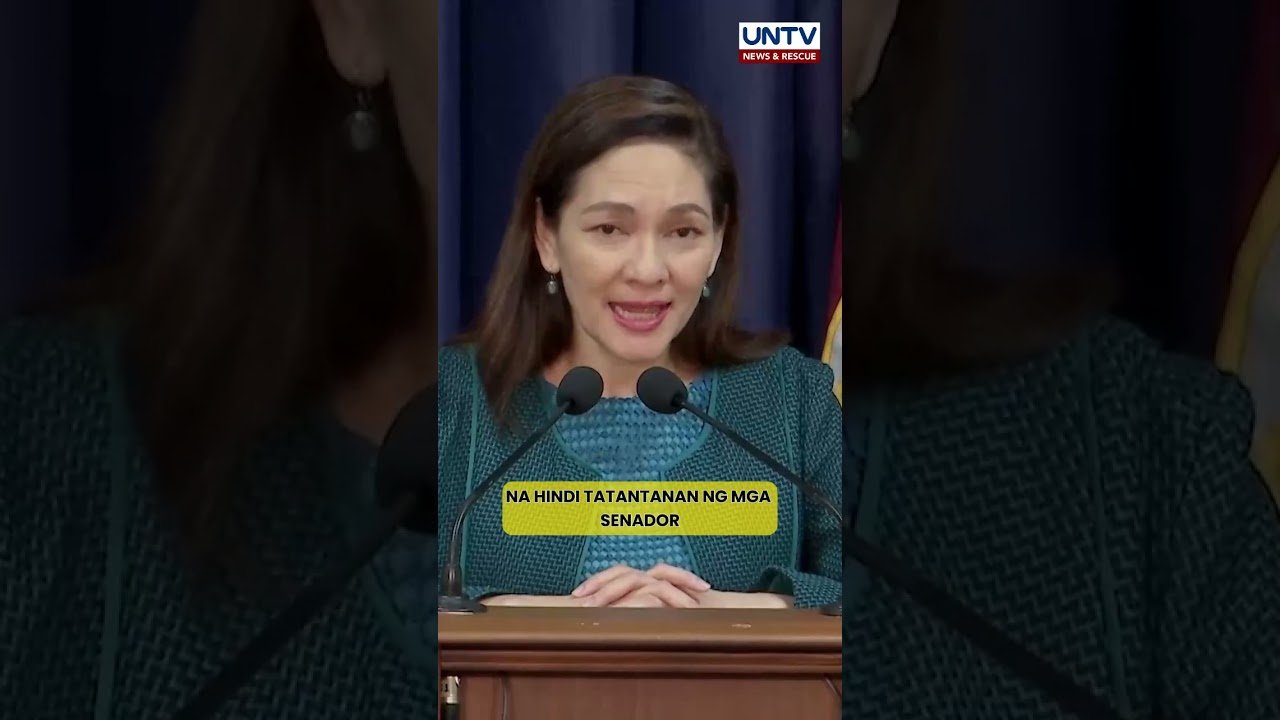 Alice Guo, dapat dalhin sa Senado matapos maproseso ng NBI