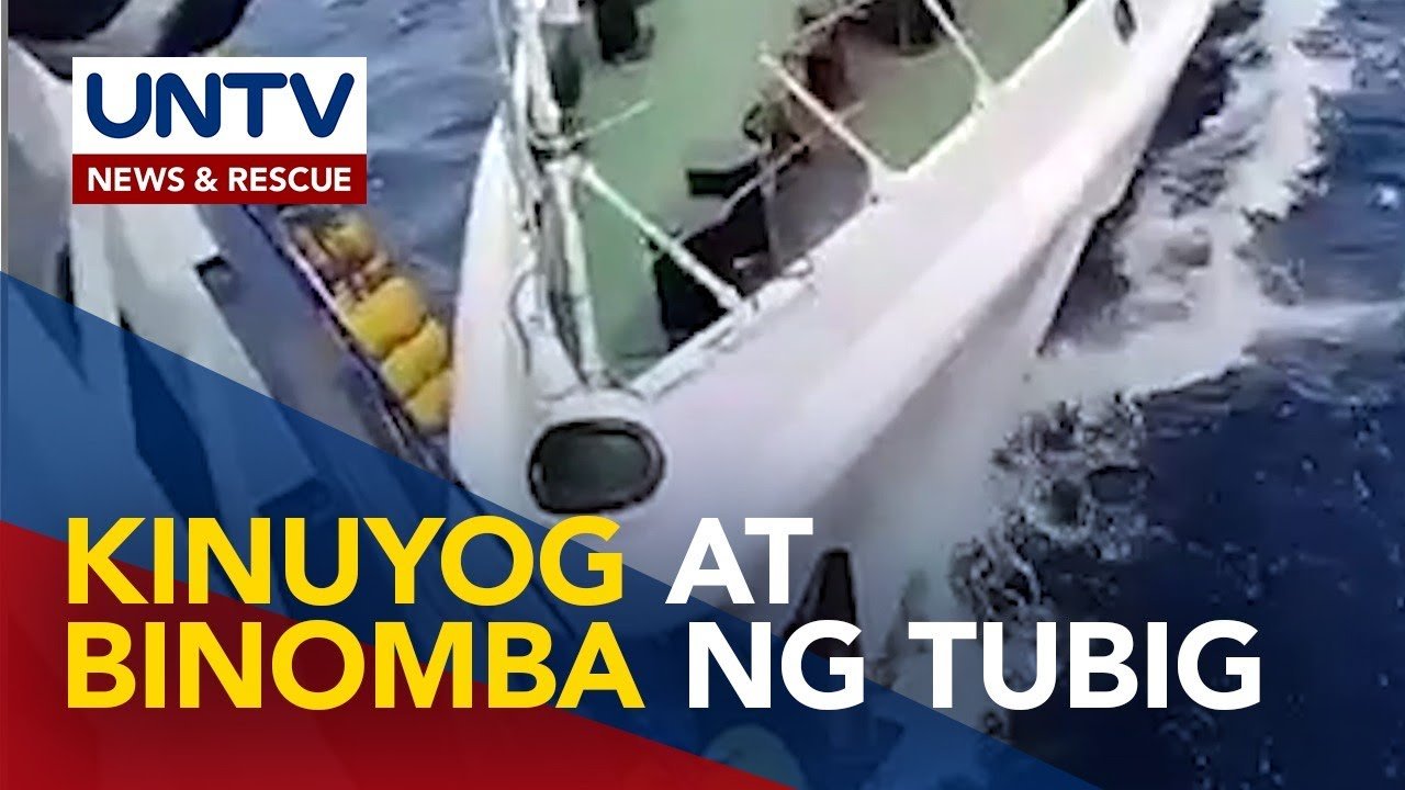 Barko ng BFAR, binangga at pinagtulungang bombahin ng tubig ng 8 China ships sa WPS