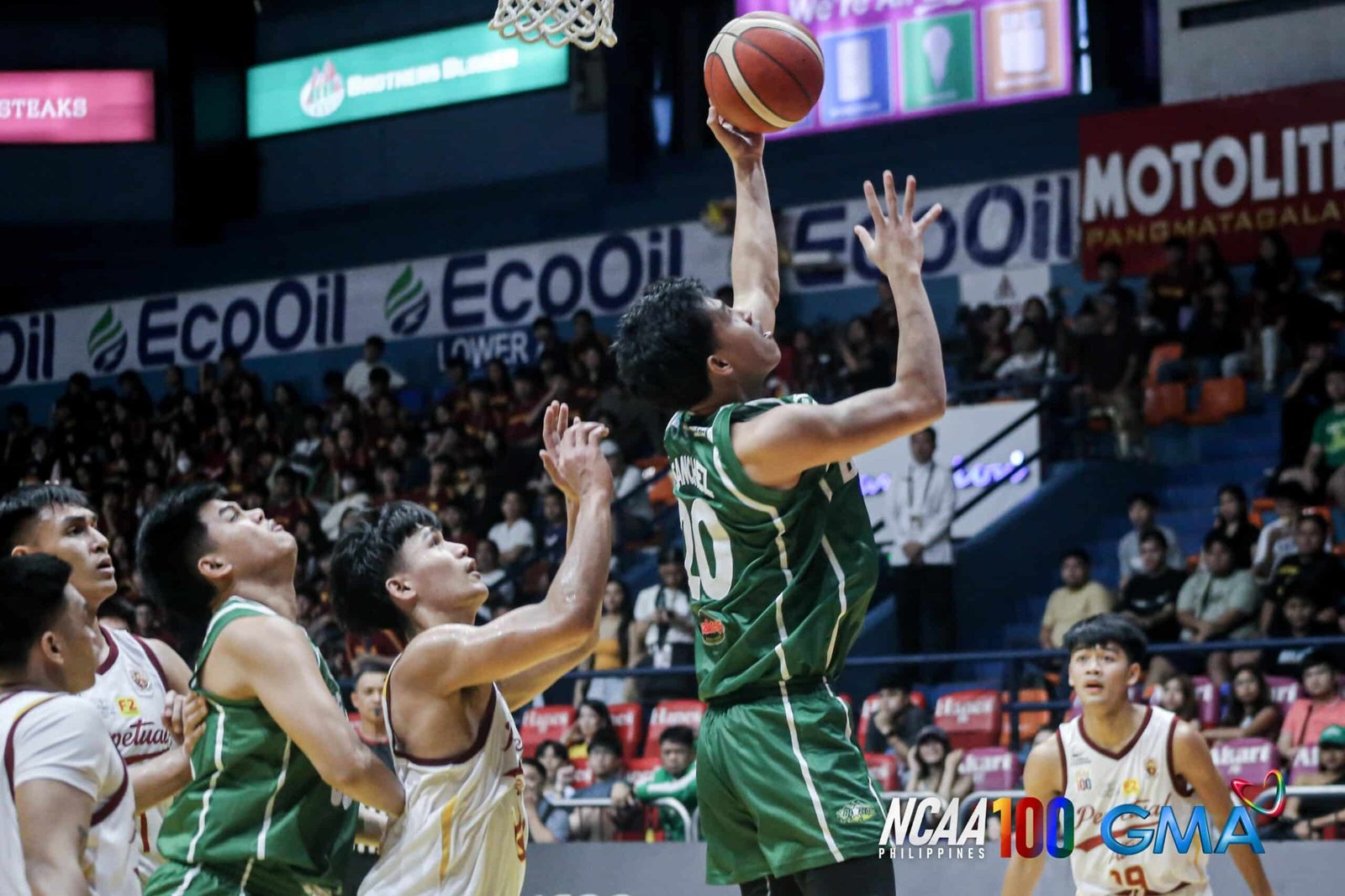 NCAA Season 100 Justin Sanchez College of St. Benilde Blazers