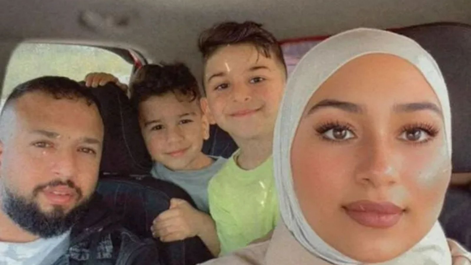 Brit mum, 28, stranded in Lebanon with her 2 children aged five & six is 'torn' as she's forced to leave husband behind