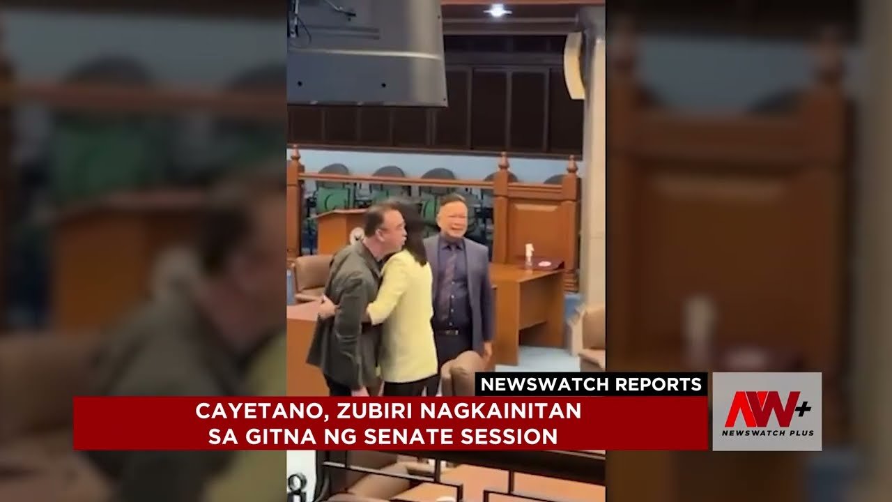 Cayetano, Zubiri nagkainitan sa gitna ng session | NewsWatch Reports