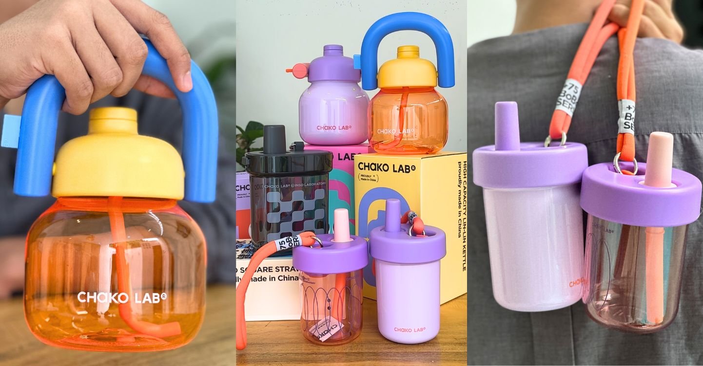 Chako Lab: These Fun, Quirky, and Colorful Water Bottles Will Be Your Newest Obsession!