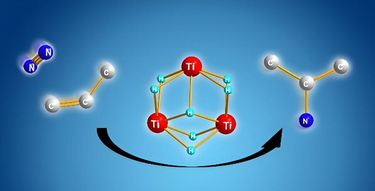 Chemists create industrially important alkyl amines from dinitrogen and alkenes