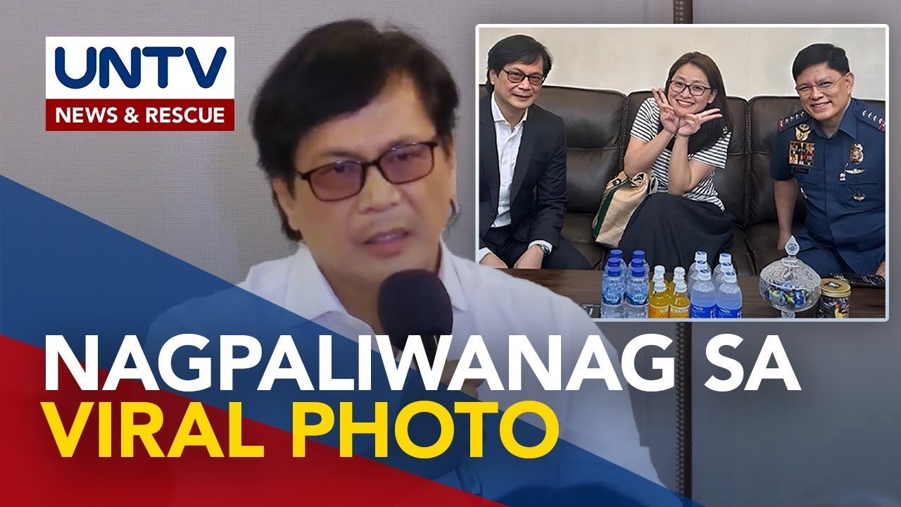 DILG Sec. Abalos, nagpaliwanag sa nag-viral na larawan kasama si Alice Guo at PNP chief Marbil