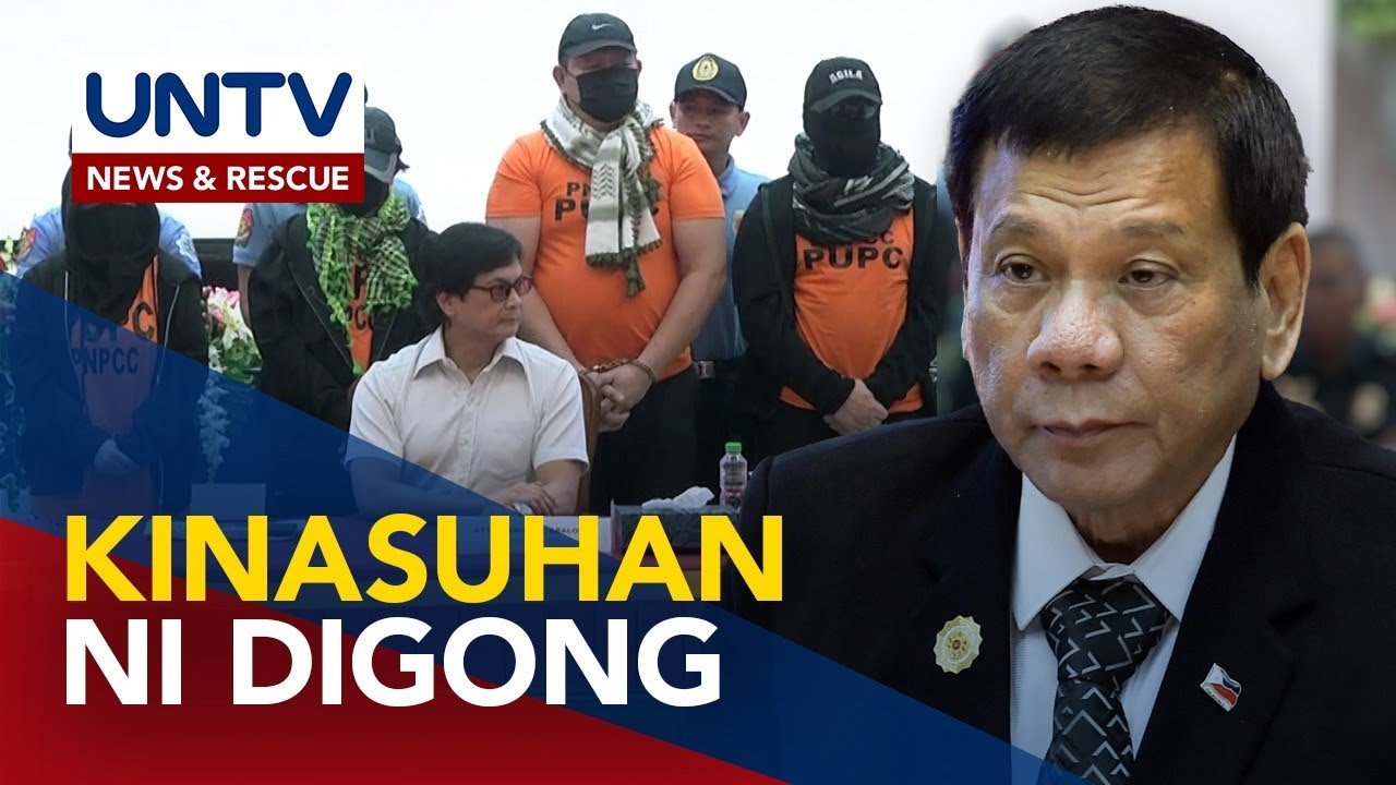 DILG at PNP kinasuhan ni former Pres. Rodrigo Duterte dahil sa raid sa KOJC