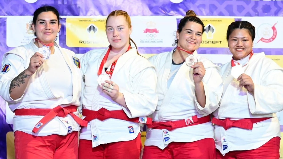 Davao’s Sydney Sy Tancontian earns bronze in World Beach Sambo