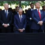 Donald Trump And Kamala Harris Attend 9/11 Memorial Hours After Fiery Presidential Debate