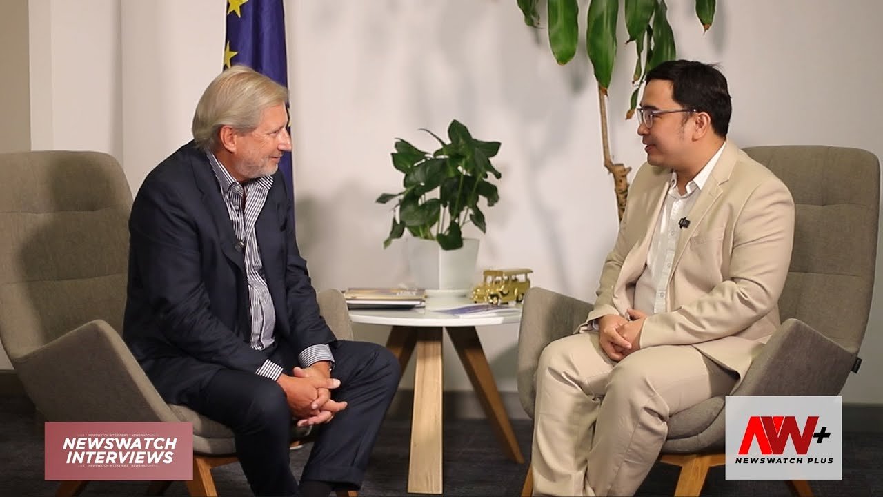 EU Commissioner for Budget and Administration Johannes Hahn | NewsWatch Interviews