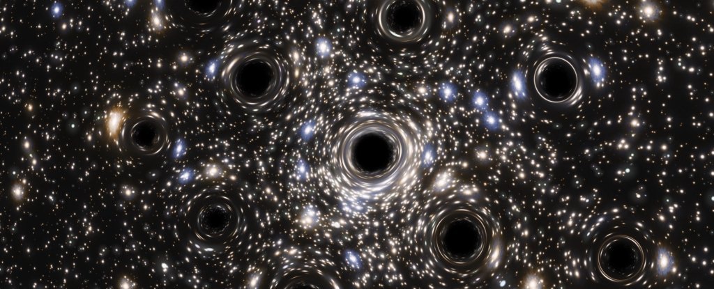 Entire Swarm of Black Holes Detected Moving Through The Milky Way : ScienceAlert