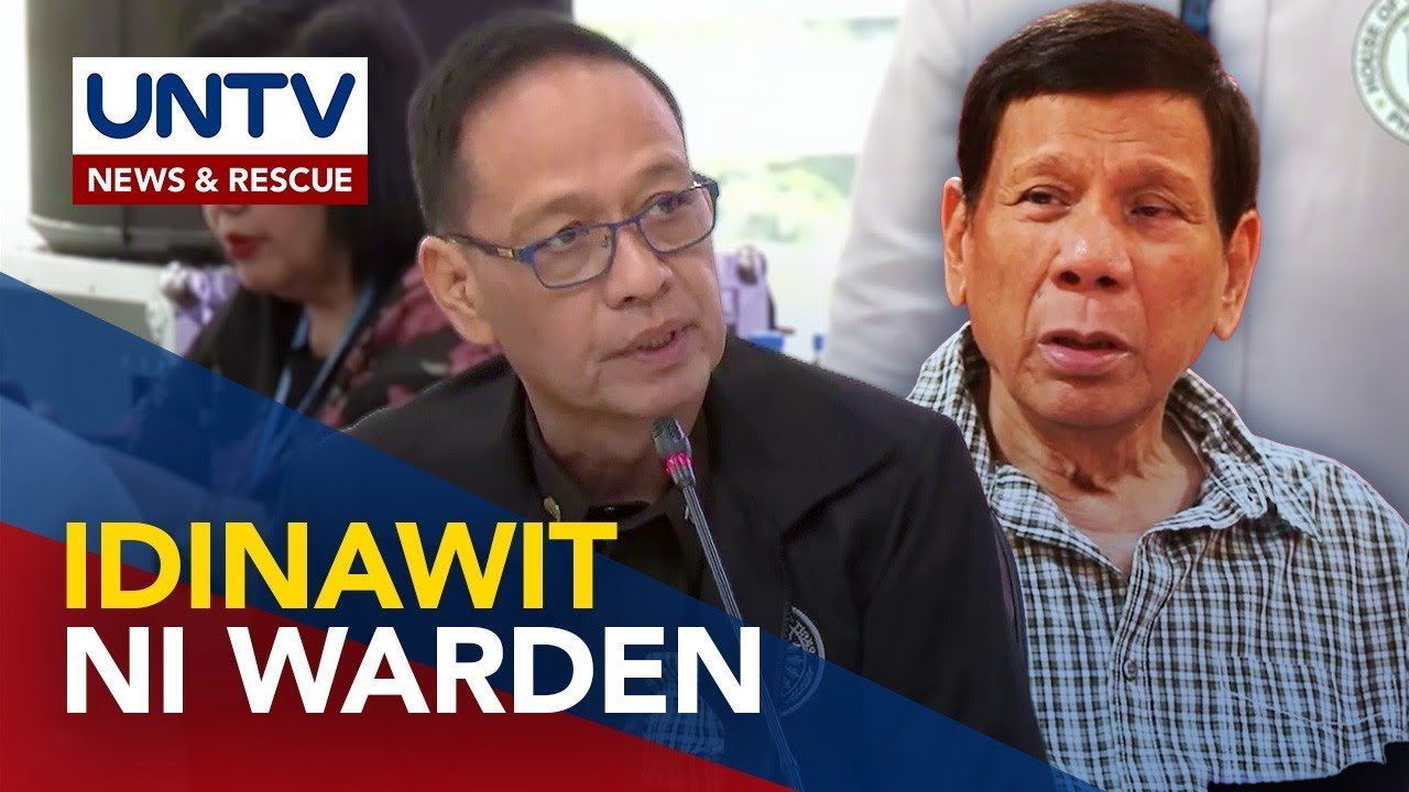 Ex-Davao Prison chief, idinawit na si Ex-Pres.Duterte sa pagpatay sa 3 Chinese drug lords noong 2016