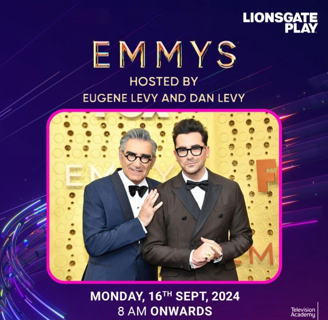 Father-Son Comedy Duo Eugene and Dan Levy to Host the 76th Emmy Awards