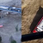 Firefighters rescued by helicopter from Czech Republic floods | Floods