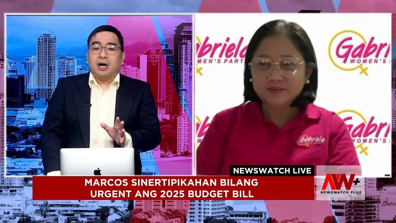 Gabriela Women’s Party-list Rep. Arlene Brosas | NewsWatch Live