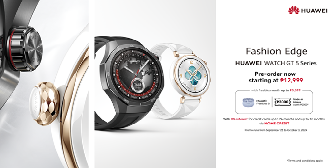 HUAWEI Launches All-Round WATCH GT 5 Series for Pre-Order