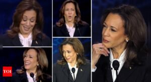 Harris Vs Trump Debate: Kamala Harris' facial expressions take center stage in debate drama with Trump, netizens react to 'eye rolls and exaggerated smiles' | World News