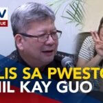 Immigration Chief Tansingco, inalis sa pwesto - PCO