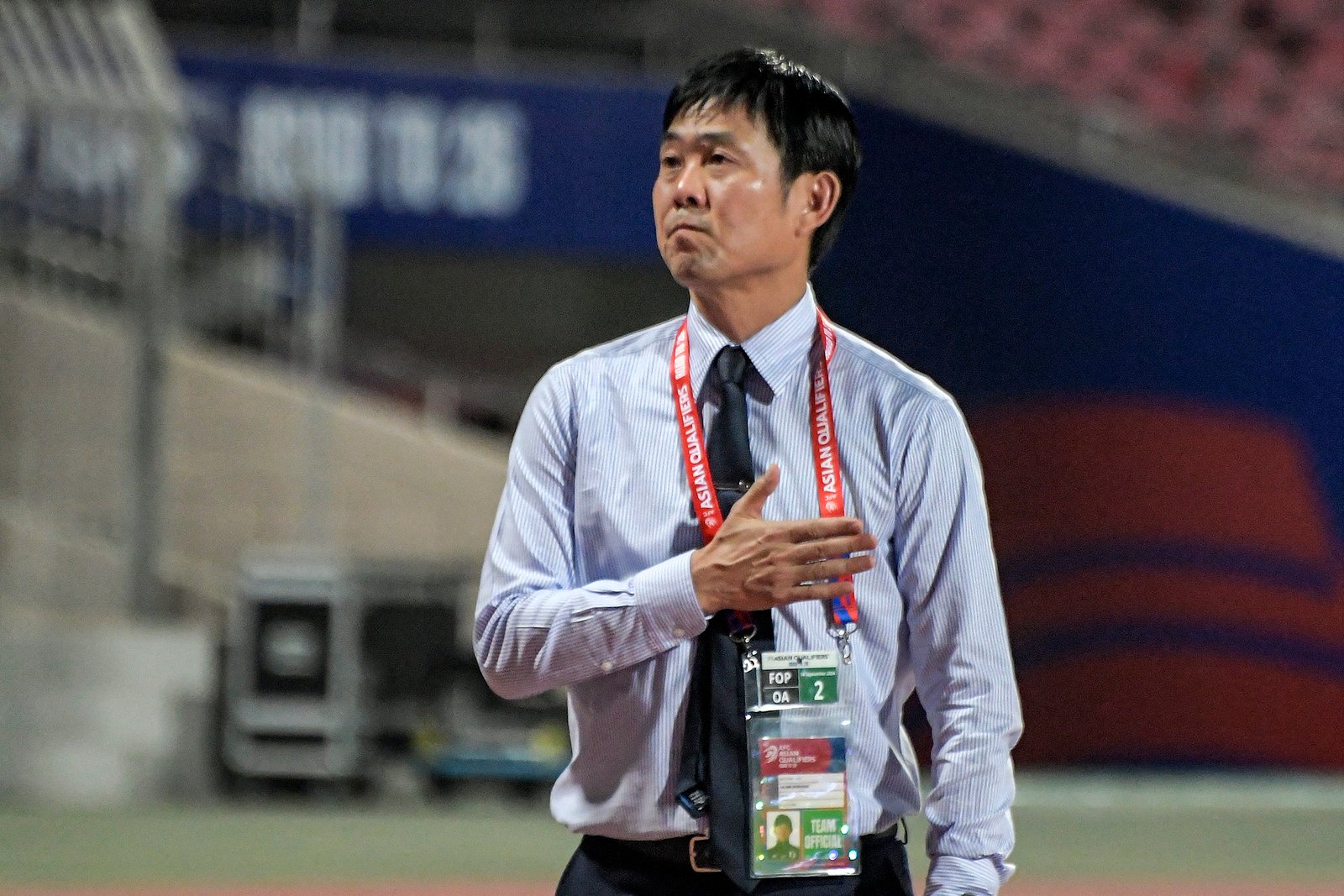 Japan coach slams Bahrain fans after World Cup qualifying rout