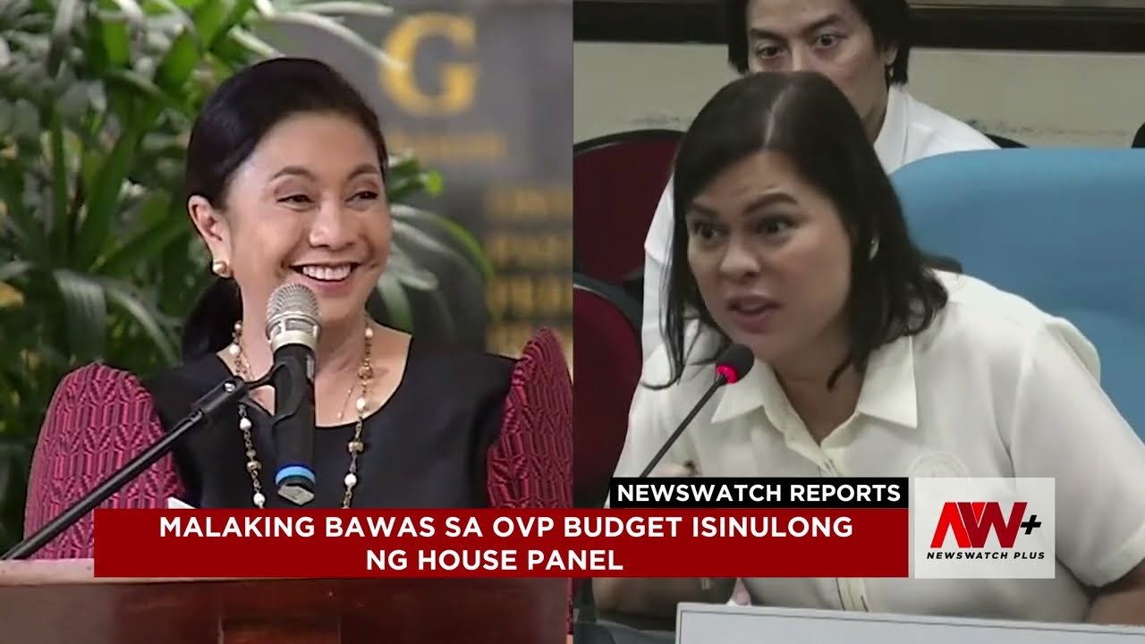 Malaking bawas sa 2025 budget ng OVP isinulong ng House panel | NewsWatch Reports